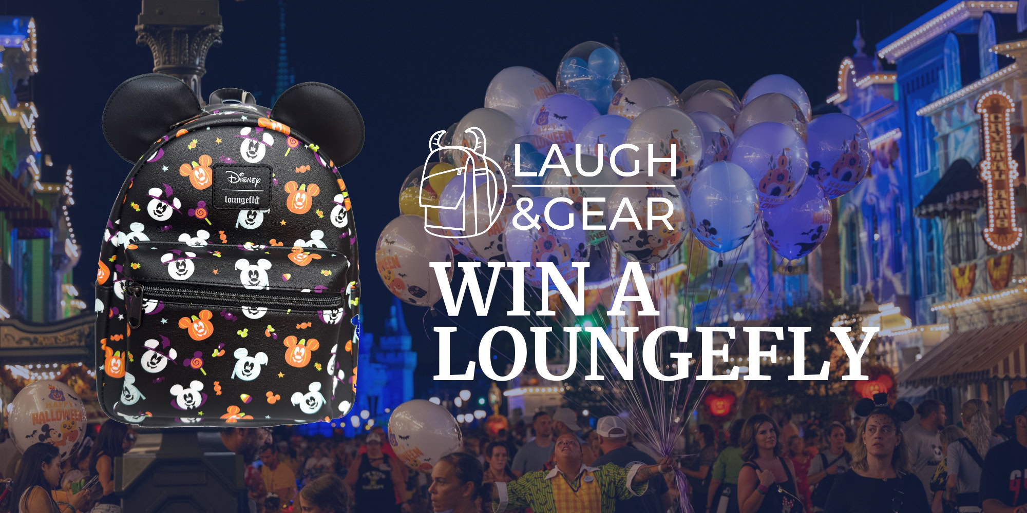 Win a Halloween Mickey Loungefly Backpack – Laugh & Gear Giveaway