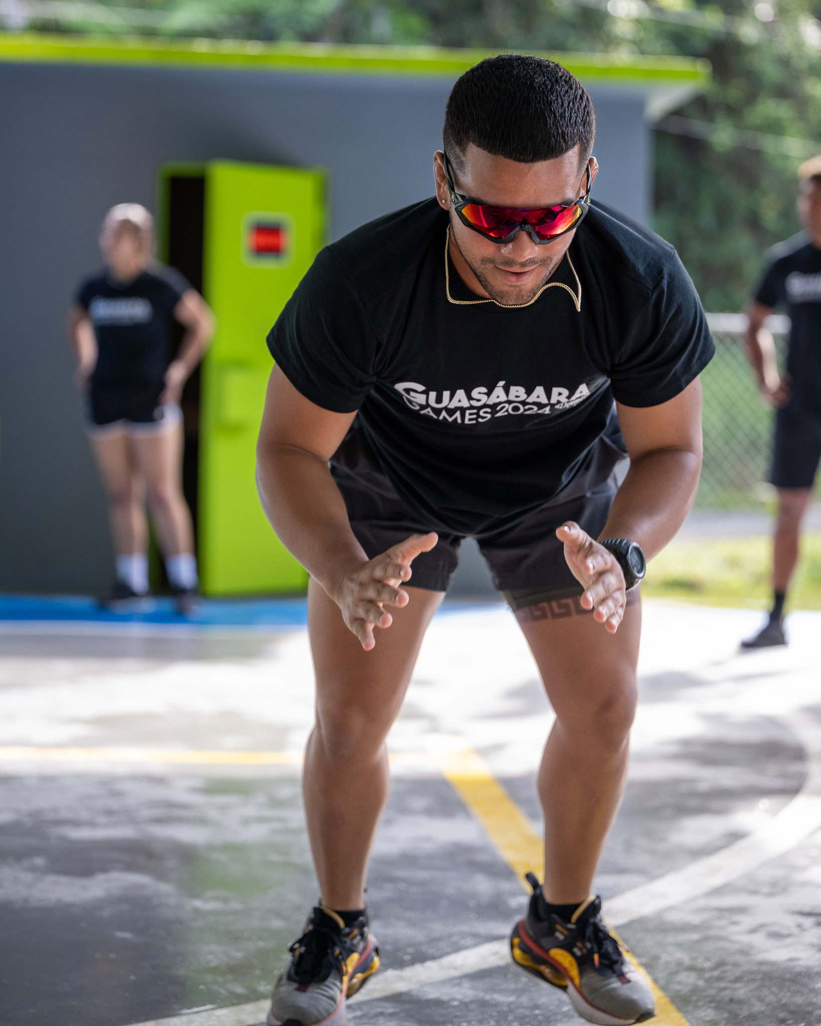 Athlete performing functional training workout in Puerto Rico
