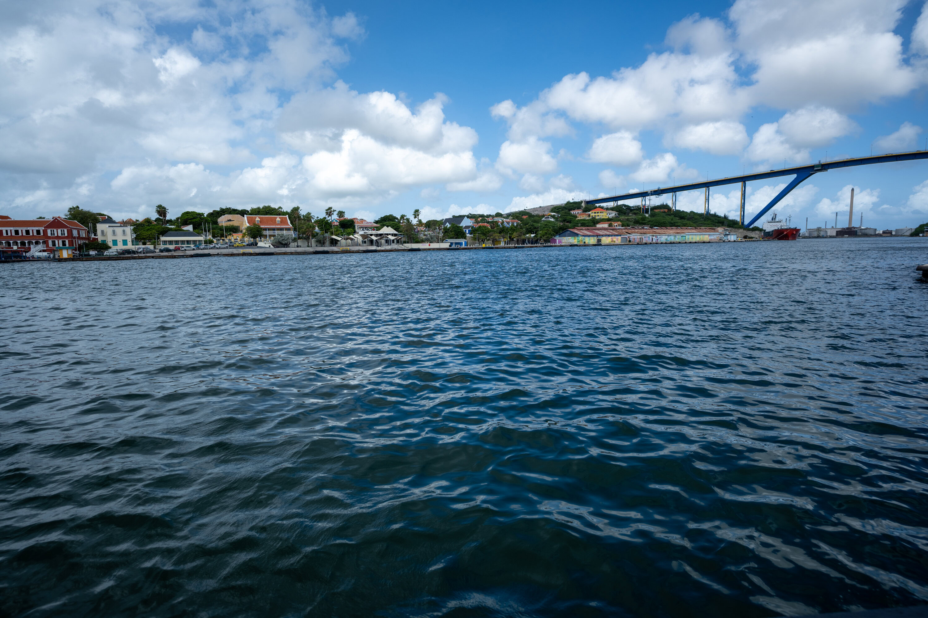 Historic architecture in Curaçao with Dutch colonial influence during Disney Magic cruise.