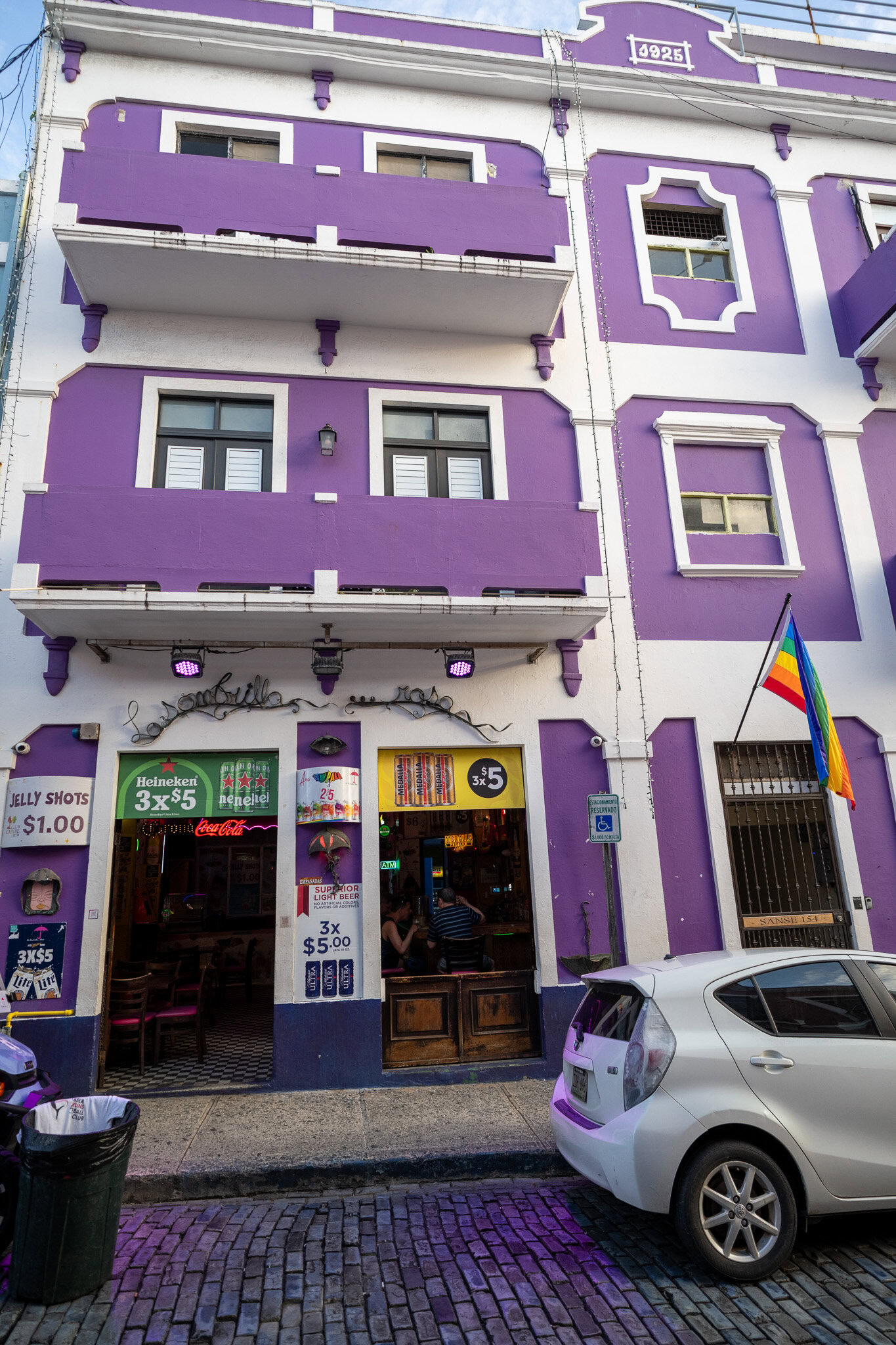La Sombrilla Rosa on Calle San Sebastián in Old San Juan Puerto Rico