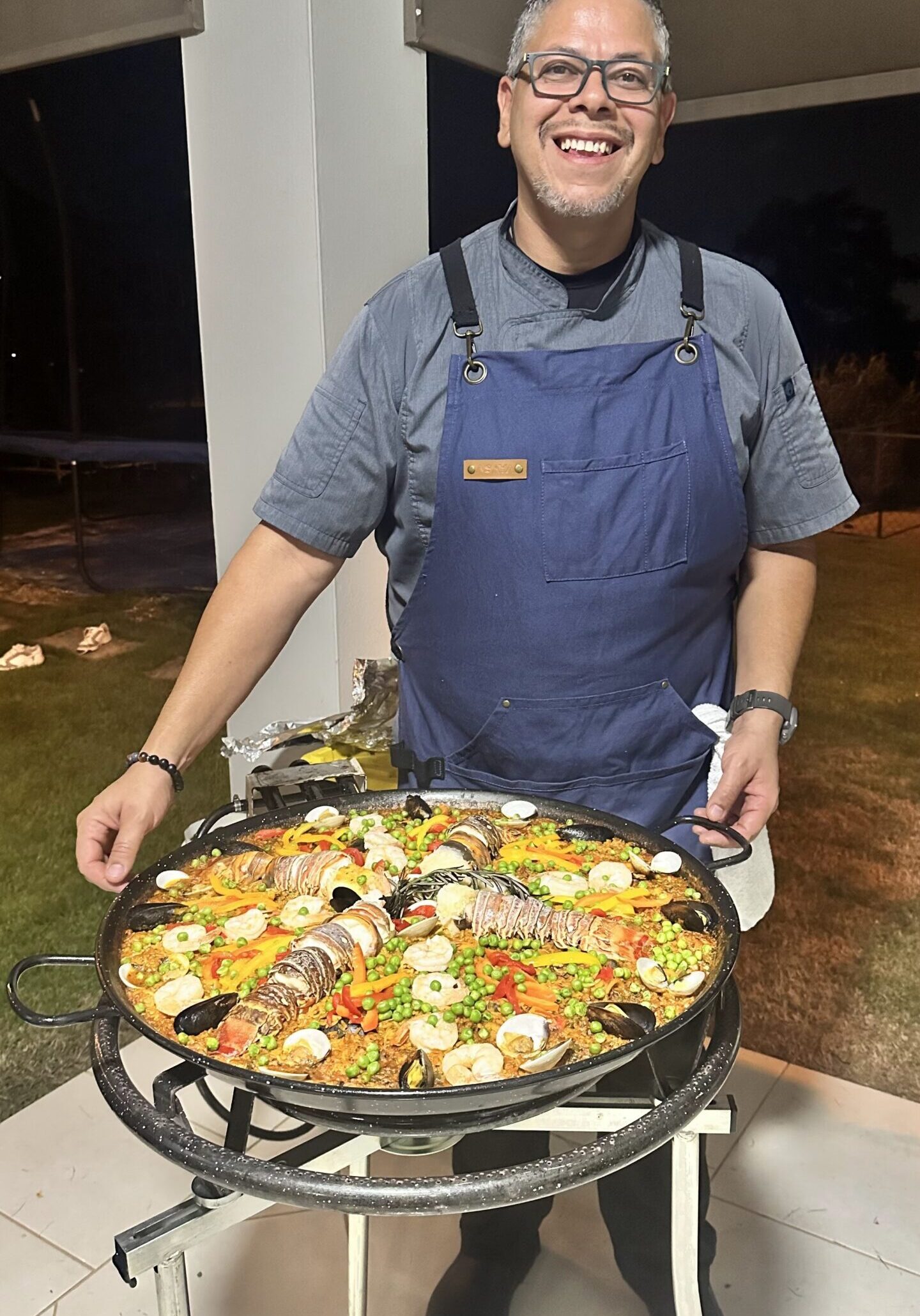 Chef Oscar Maldonado, private chef in Puerto Rico specializing in elevated local cuisine.