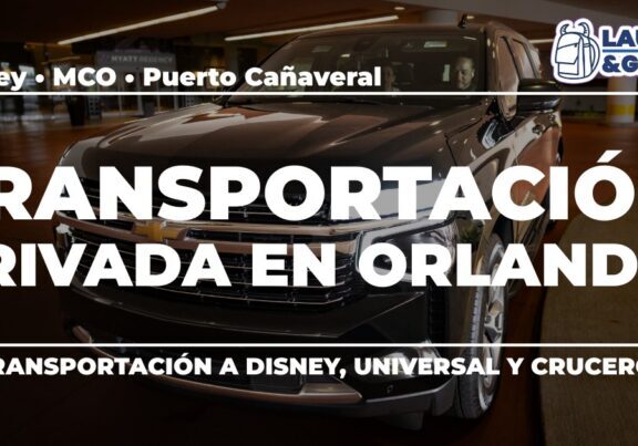 Transportaci&oacute;n privada en Orlando para Disney, Universal y cruceros con SUV de GEM Luxury Services